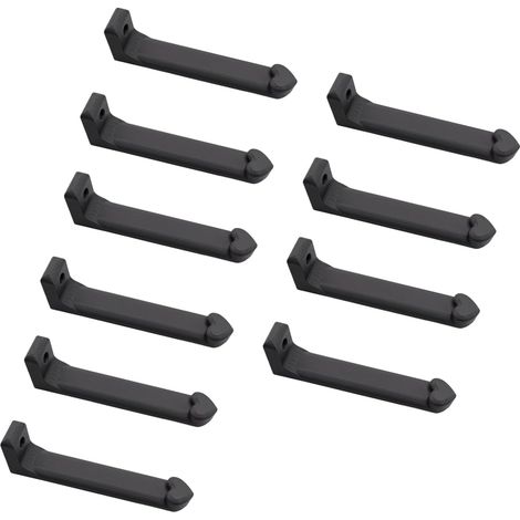 Juego de 10 soportes de pared para guardar rollos de cinta adhesiva, para usar en la oficina, el garaje y el taller. (1/5)