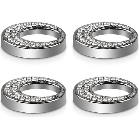Autocollant de protection de serrure de portière de voiture avec strass et tige de traction pour GLS/GLA/GLK Femme Fille (1/5)