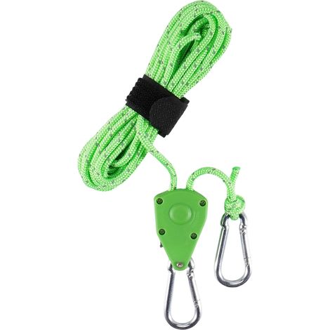 Corde de camping réfléchissante de 4 mm avec tendeurs en aluminium, haubans en nylon pour tentes, bâches et auvents – Compatible avec tous les équipements de plein air (1/5)