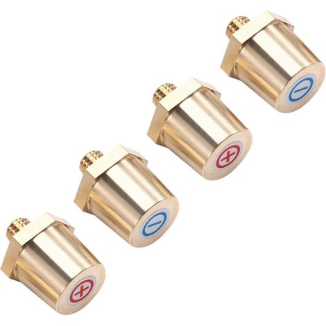 Borne de conversion à vilebrequin élevé pour batteries de voitures, borne de conversion de batterie, borne de conversion M8 dents extérieures (1/5)