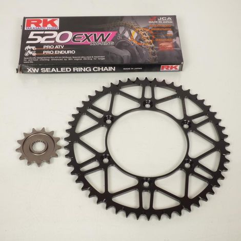 kit kette afam 13x52 nicht 520 für motorrad yamaha 250 wr-f 2001 (1/3)