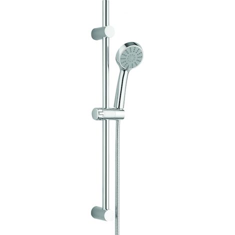 Conjunto de ducha Cento cromado con barra 70 cm (1/2)