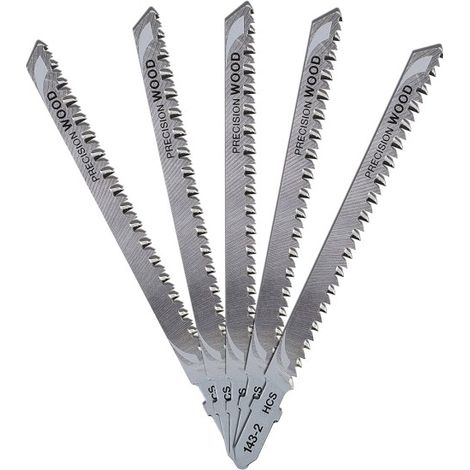 Lame de scie sauteuse DeWALT, Longueur de coupe 87mm, pour Matériaux multiples, X 5 ( Prix pour Paquet de 5 ) (1/2)