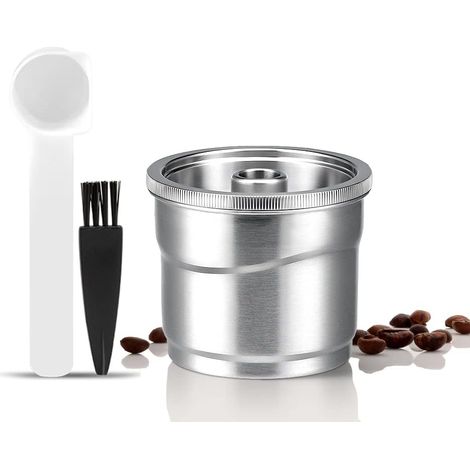 Wiederverwendbare, nachfüllbare Kaffeekapseln aus Edelstahl, 1 Kapsel