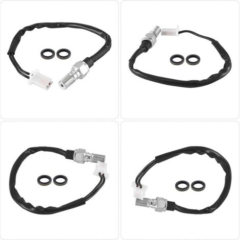 Bullone banjo per interruttore di pressione freno idraulico per motocicletta M10 per ATV 1 mm (1/4)