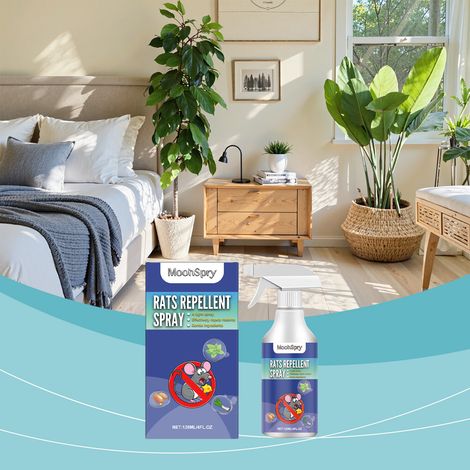 Mouse repellent, suitable for home, indoor, and outdoor use, convenient repellent -- 120ml -- BIEMMEDUE (1/5)
