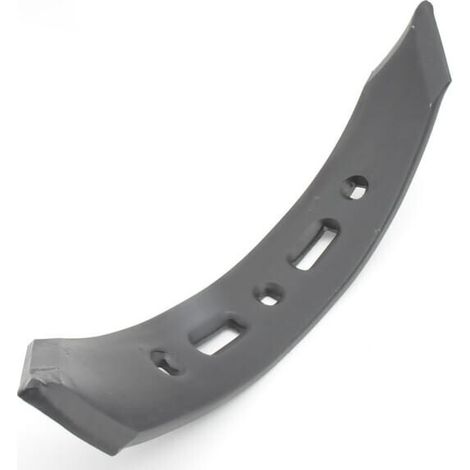 Punta de cultivador 490 x 75 x 12 mm reversible derecha curvada 5 orificios'v谩lida para Amazone UNIVERSAL CP484047