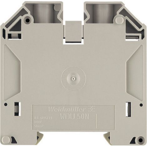 Weidmüller 1820840000-1 Durchgangsreihenklemme Schrauben Dunkelbeige 1 St.
