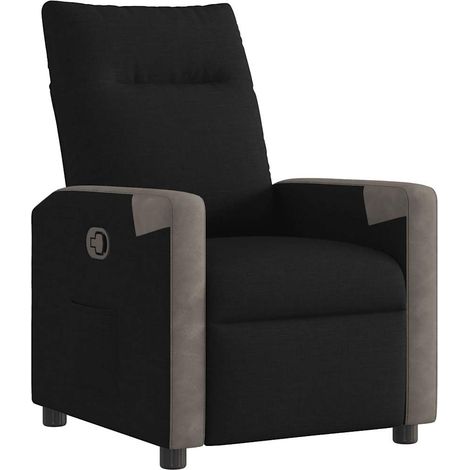 Maison Exclusive - Relaxsessel Schwarz Stoff