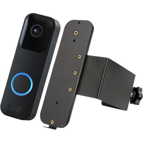 Blink-Türklingelhalterung, selbstklebende Montagehalterung für die Blink-Videotürklingel, bohrfreie Türbefestigung, Zubehör für das Blink-Heimsicherheitssystem (Blink-Türklingel nicht im Lieferumfang