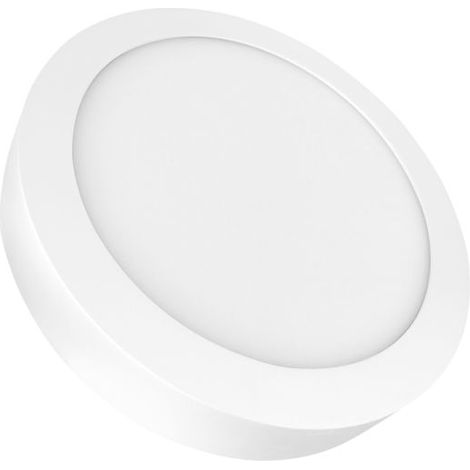 Downlight Superficie 20 W. Redondo Blanca TVTECH