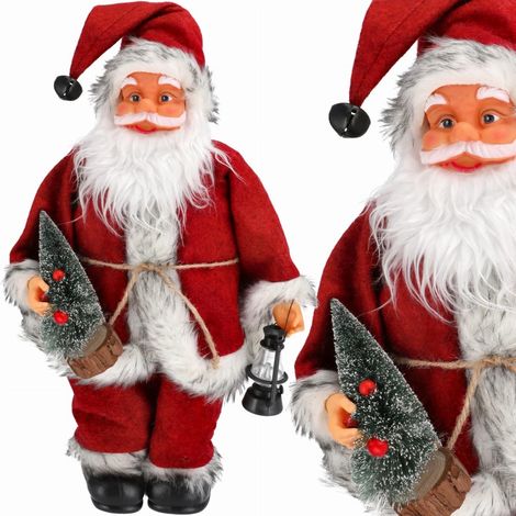 Lutin de Noël Père Noël 40 cm (1/4)