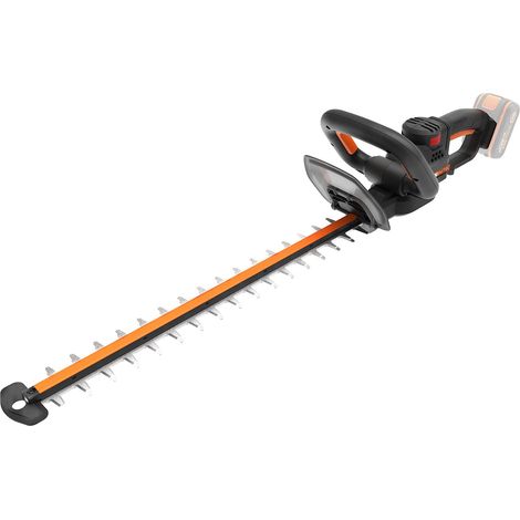 WORX Nitro WG263E.9 - Tagliasiepi senza fili, 18 V (20 V max), PowerShare, senza spazzole, lunghezza di taglio 54 cm, capacità di taglio max. 27 mm, sicuro e facile da usare, senza batteria e (1/5)