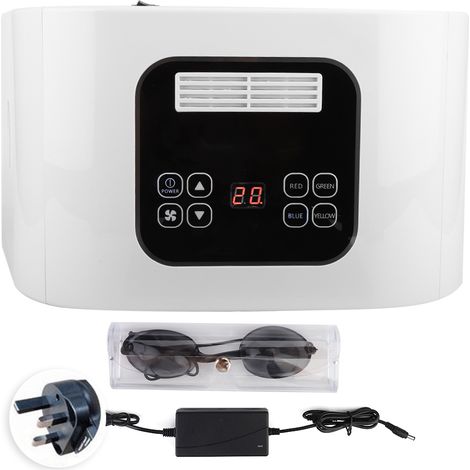 Lampe LED PDT 7 couleurs pour soin de la peau, traitement anti-acné, rajeunissement facial, machine de photothérapie UK (1/5)
