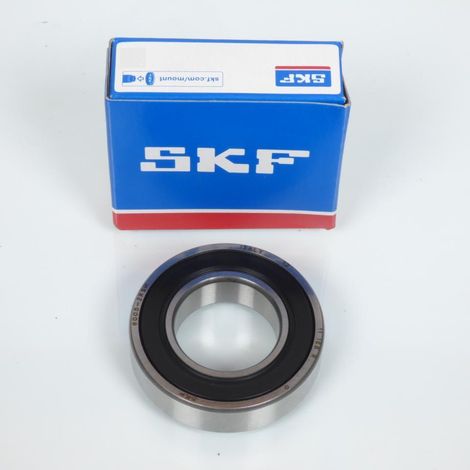 Roulement de roue étanche 6005-2RS SKF 25x47x12mm pour moto deux