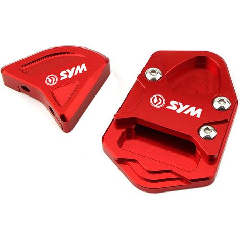 Compatible with SYM Cruisym 300, Husky 300, SYM Z300Z + modified side stand and widened seat (red). (1/5)