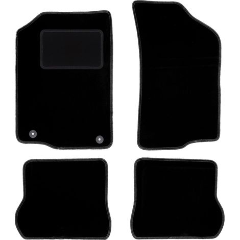 Tappetini per auto in velluto nero per: Volkswagen Scirocco II coupé (1981-1992) (1/5)