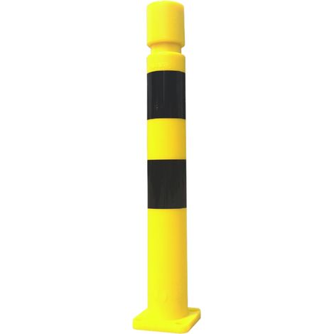 Butoir de protection RS PRO, Noir, Jaune en Polyuréthane ( Prix pour 1 ) (1/5)