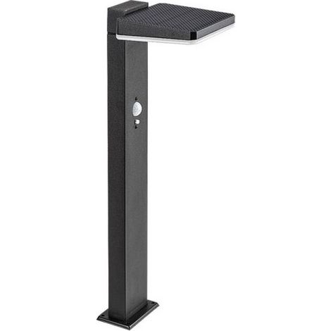 RABALUX "Lasset" LED-Solar-Außenleuchte, 4,4 W, 200 lm, 4000 °K, dimmbarer Sensor, IP54 [RAB-77079]