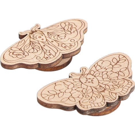 Rangement magnétique pour aiguilles, en hêtre sculpté, pour broderie au point de croix et articles faits main, épaisseur 3 mm, modèles 5 et 6. (1/5)
