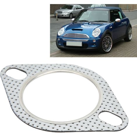 Joint d'échappement en acier perforé universel 2 boulons pour tuyau de 2,5 pouces/63 mm, véhicule turbo
