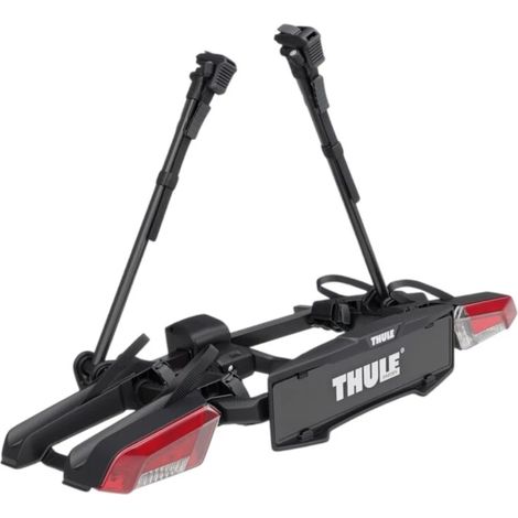 portabici da gancio traino thule "velolite" 2 biciclette