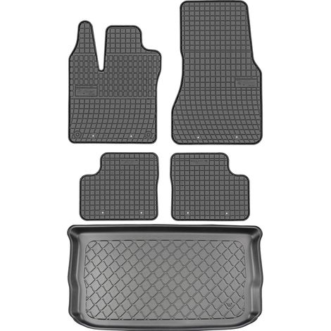 Renault Twingo III Schrägheck ab 08.2014 SET - Gummifußmatten + Kofferraummatte