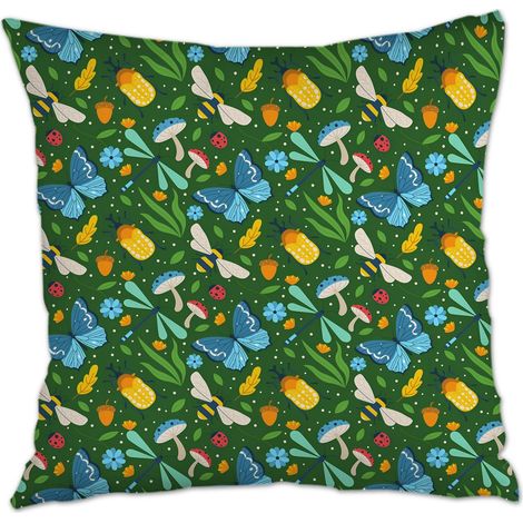 Housse de coussin sans coussin doux pour anniversaire, la Saint-Valentin, Noël (1/5)