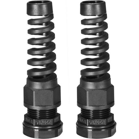 Presse-étoupe M20 mixte nylon étanche IP68 7-11mm Dia Fil 2Pcs (1/5)