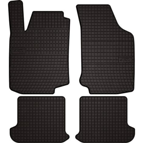 Alfombrillas de goma para Volkswagen Golf III cabrio, hatchback, station wagon (1993-2002) - negras, ajustables (1/5)