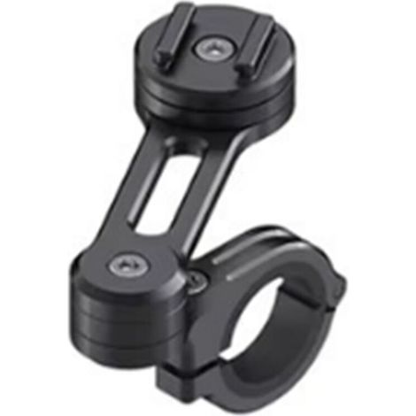 Soporte de montaje trasero para motocicleta, extensible, a prueba de golpes, antideslizante, fijo, giratorio, con bloqueo B (1/2)