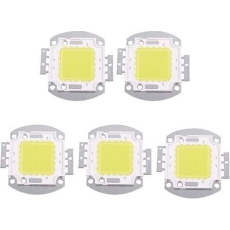 Puce LED 100w ampoule blanche haute puissance (1/5)