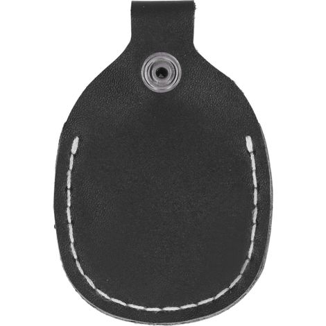 Embout de protection pour branches d'arc en cuir, double face avec bouton pression noir, protège-pieds pour archerie, outils de protection pour branches d'arc disponibles. (1/5)