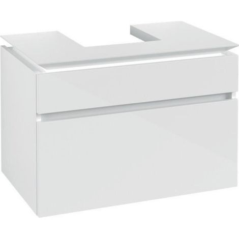 VB WTUS Legato B734 800x550x500mm 2 écrans WT m.tig Blanc brillant (1/4)