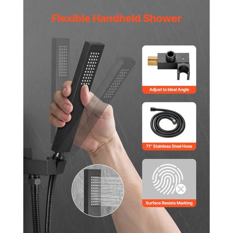 Ensemble de Robinetterie de Douche Encastrable Système de Douche (1/5)