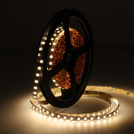 Jandei - Tira led 12V Dentada 4200K 120 led/m 9,6W/m Corte 25mm PCB 6 mm 5 metros