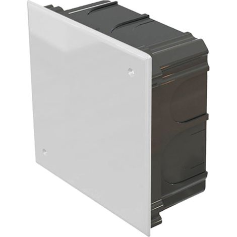 Caja enlazable + tapa 125x125x45 t/torn.