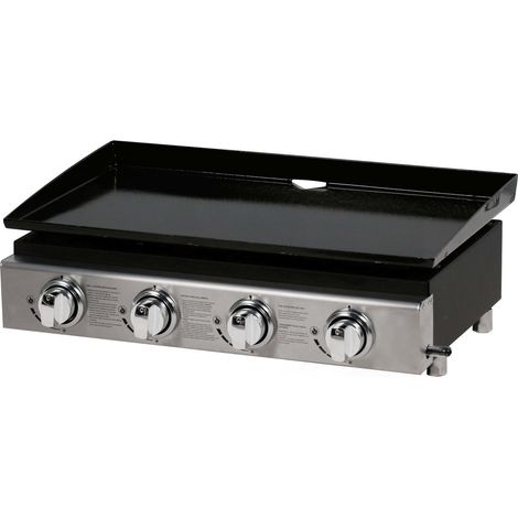 Plancha "Presto 4" - 4 quemadores -  9.7kW - Gris (1/5)