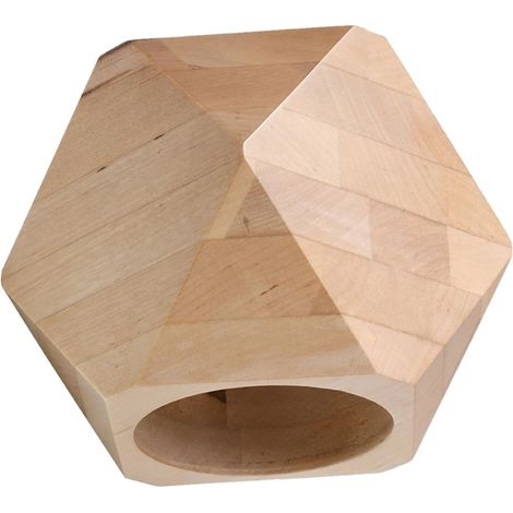 Aplique de pared Mion madera natural (1/5)