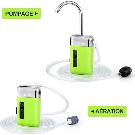 3-in-1 Tragbare Outdoor-Wasserpumpe, automatische USB-Induktionslade-Wasserpumpe (1/3)