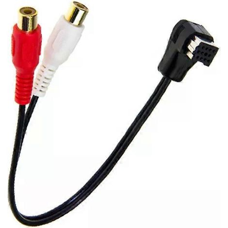 Adaptateur de câble RCA d'entrée audio pour autoradio Pioneer IP-Bus--JXLGV (1/5)