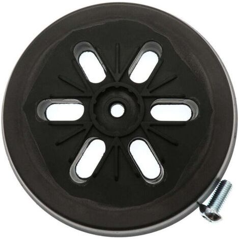 Plateau de ponçage pour ponceuse excentrique Bosch GEX 150 AC, PEX 15 AE, GEX 150 Turbo 150 mm avec vis