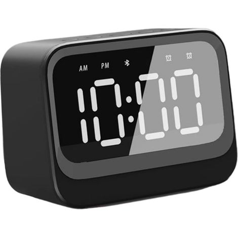 Réveil Radio Bluetooth - Haut-Parleur 5W Avec Alarme Progressive Et FM - Audio HD Compact Pour Chevet - 1 Pièce (1/5)