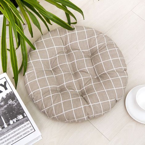 royaluxe -Coussin de siège 50x50cm, coussin de chaise pour l'intérieur et l'extérieur - Décoration de meubles de jardin Coussin de chaise. (1/5)