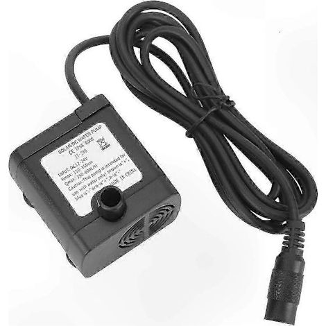 Pompe solaire submersible 24 V pour fontaines et jeux d'eau de jardin (1/5)