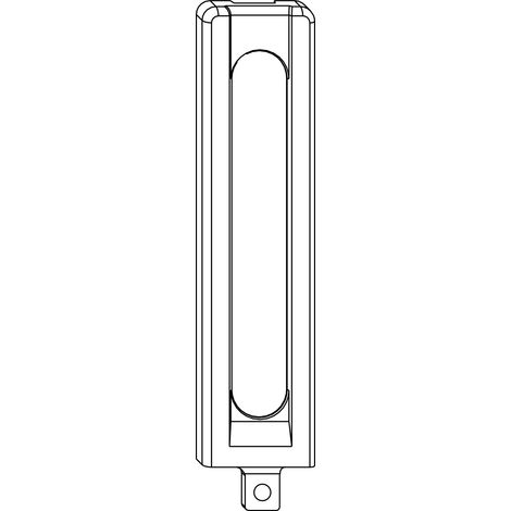 Maco Multi lang Ecklager (Abdeckung) Fensterbeschlag DT130/PVC braun F5