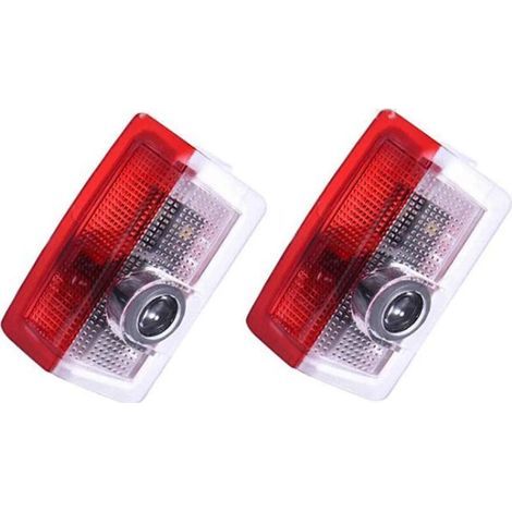 2PCS Car LED Projector Liuer Ghost Shadow Logo Lamp 3D Car Light Entry Lighting Welcome laser Projector (1/4)