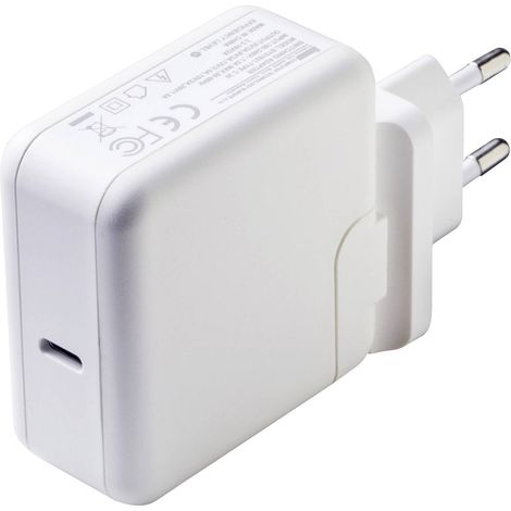 Dehner Elektronik Adaptateur de voyage 60 W 1x USB-C® Power Delivery, Power Delivery 3.0, QC 3.0 bla (1/4)