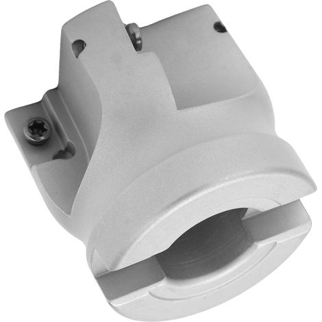 Tête de fraisage à surfacer 4 dents pour le traitement des métaux, outils de fraisage à angle droit TAP400R-50-22-4T (1/5)