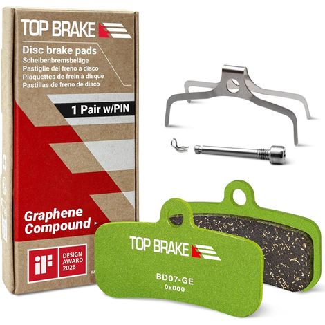 Plaquettes de Frein à Disque compatibles avec 4 Piston Saint M810 M820 Deore XT M8020 M8120 Tektro TRP VTT VTTAE Downhill Trail All Mountain Enduro (1/5)